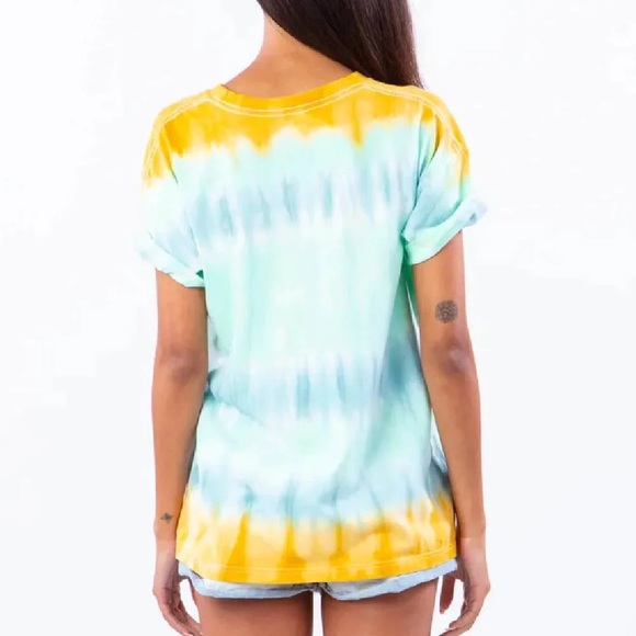 🔆RIP CURL🔆 SALTY SEA TIE DYE TEE SHIRT - Picture 6 of 10